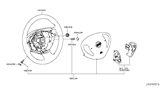 Diagram for 2011 Nissan Leaf Air Bag - K8510-3NA0A