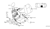 Diagram for 2011 Nissan Leaf Air Bag - K85H0-3NC0A