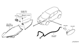 Diagram for 2010 Nissan Cube Side Marker Light - 26160-8990A