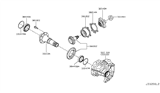 Diagram for Nissan Pinion Bearing - 38120-3KA0A