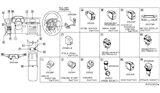 Diagram for 2017 Nissan Murano Seat Switch - 25500-5AA0A