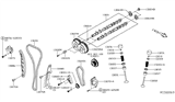 Diagram for Nissan Pathfinder Cam Gear - 13025-3TA1C