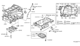 Diagram for 2016 Nissan Murano Oil Pan - 11110-3KY1B