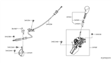 Diagram for 2017 Nissan Murano Shift Cable - 34935-5AF0A