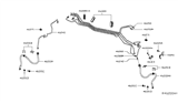 Diagram for Nissan Murano Brake Line - 46242-5AF0A