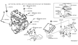 Diagram for 2012 Nissan Frontier Oxygen Sensor - 226A0-9BF0B