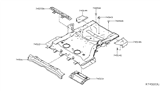 Diagram for 2021 Nissan Murano Floor Pan - 74512-5AA0A