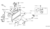 Diagram for 2016 Nissan Murano Cooling Hose - 21741-5AF0A