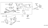 Diagram for 2014 Nissan Pathfinder Coolant Reservoir Cap - 21712-3JV0A