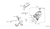 Diagram for Nissan Murano Power Steering Pump - 49110-5AA6C