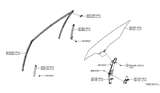 Diagram for 2015 Nissan Murano Window Run - H0215-5AAMH