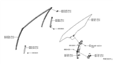 Diagram for 2017 Nissan Murano Window Run - H0215-5AAMH