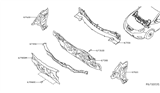 Diagram for Nissan Murano Dash Panels - F7600-5AAMA