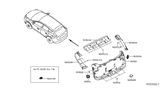 Diagram for Nissan Murano Door Handle - 90940-5AA0B