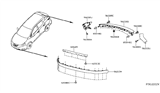 Diagram for 2018 Nissan Murano Spoiler - 96015-5AA0A