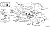 Diagram for Nissan Armada Seat Heater - 88635-1LA0A