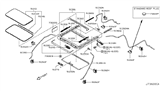 Diagram for 2015 Nissan Juke Weather Strip - 91246-1LA1A