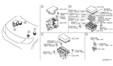 Diagram for 2010 Nissan Rogue Relay - 25230-79917