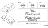 Diagram for 2020 Nissan Armada Emblem - 62890-1LB0A