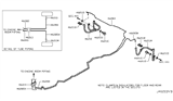 Diagram for 2020 Nissan Armada Brake Line - 46211-1LA3B