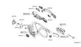 Diagram for Nissan Armada Door Latch Assembly - 82501-1LA0A