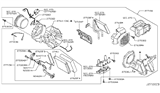 Diagram for 2020 Nissan Armada A/C Hose - 27283-1LA1A