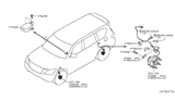 Diagram for 2018 Nissan Armada Yaw Sensor - 47931-3JA0B