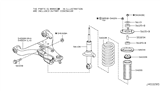 Diagram for 2020 Nissan Armada Shock Absorber - E6110-1LA0A