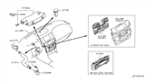 Diagram for 2017 Nissan Quest Blower Control Switches - 27511-1JD1A