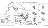 Diagram for 2018 Nissan Armada Brake Line - 46211-1LA0B