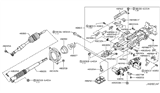 Diagram for 2017 Nissan Armada Steering Column - 48810-6GY0A