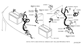 Diagram for 2020 Nissan Armada Battery Cable - 24077-5ZM0A