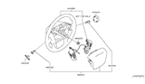 Diagram for 2020 Nissan Armada Air Bag - K8510-6GY1A