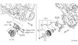 Diagram for 2019 Nissan Titan A/C Idler Pulley - 11925-EZ30A