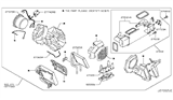 Diagram for 2019 Nissan Armada Heater Core - 27325-1LA0B