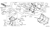 Diagram for 2018 Nissan Armada Seat Cushion - 89300-5ZW2E