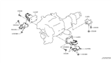 Diagram for Nissan Armada Engine Mount - 11320-1LA1A