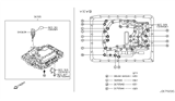 Diagram for 2019 Nissan Armada Valve Body - 31705-X054A