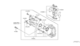 Diagram for 2017 Nissan Armada Brake Pad Set - D4060-1LB0A