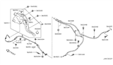 Diagram for 2018 Nissan Armada Parking Brake Cable - 36402-1LA1A