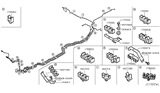 Diagram for 2017 Nissan Armada Fuel Line Clamps - 17571-1LA0C