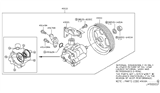 Diagram for 2021 Nissan Armada Power Steering Pump - 49110-1LA0A