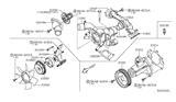 Diagram for 2015 Nissan Armada Thermostat - 21200-1LA1A