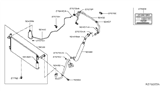 Diagram for 2016 Nissan NV A/C Hose - 92450-1PB0B