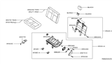 Diagram for 2016 Nissan NV Seat Cushion - 89357-1PC0A