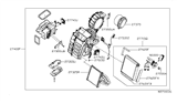 Diagram for Nissan NV A/C Expansion Valve - 92200-CN000