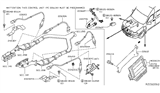 Diagram for Nissan Armada Engine Control Module - 23703-9FM0A