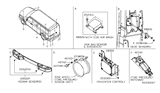 Diagram for 2020 Nissan NV Air Bag Sensor - 98820-9JH9B