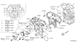 Diagram for Nissan Rogue Crankshaft Seal - 13510-0Z400