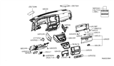 Diagram for Nissan NV Cup Holder - 96967-1PA0A